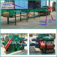 Automatic Forest Tree Log Industrial Drum Wood Chips Machine